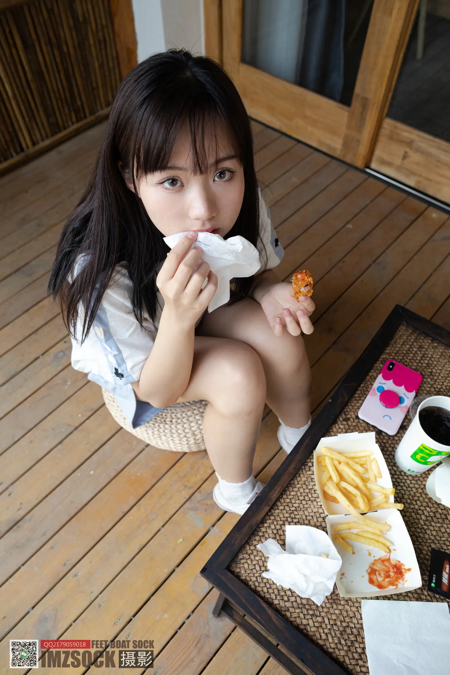 [Mzsock] Love Beauty Foot NO.223 wheat#[74P]-3